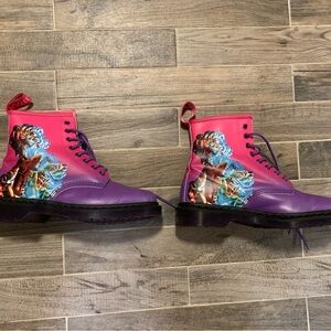 Dr. Martens LIMITED EDITION Joy Division and New Order Collaboration Boots - NEW